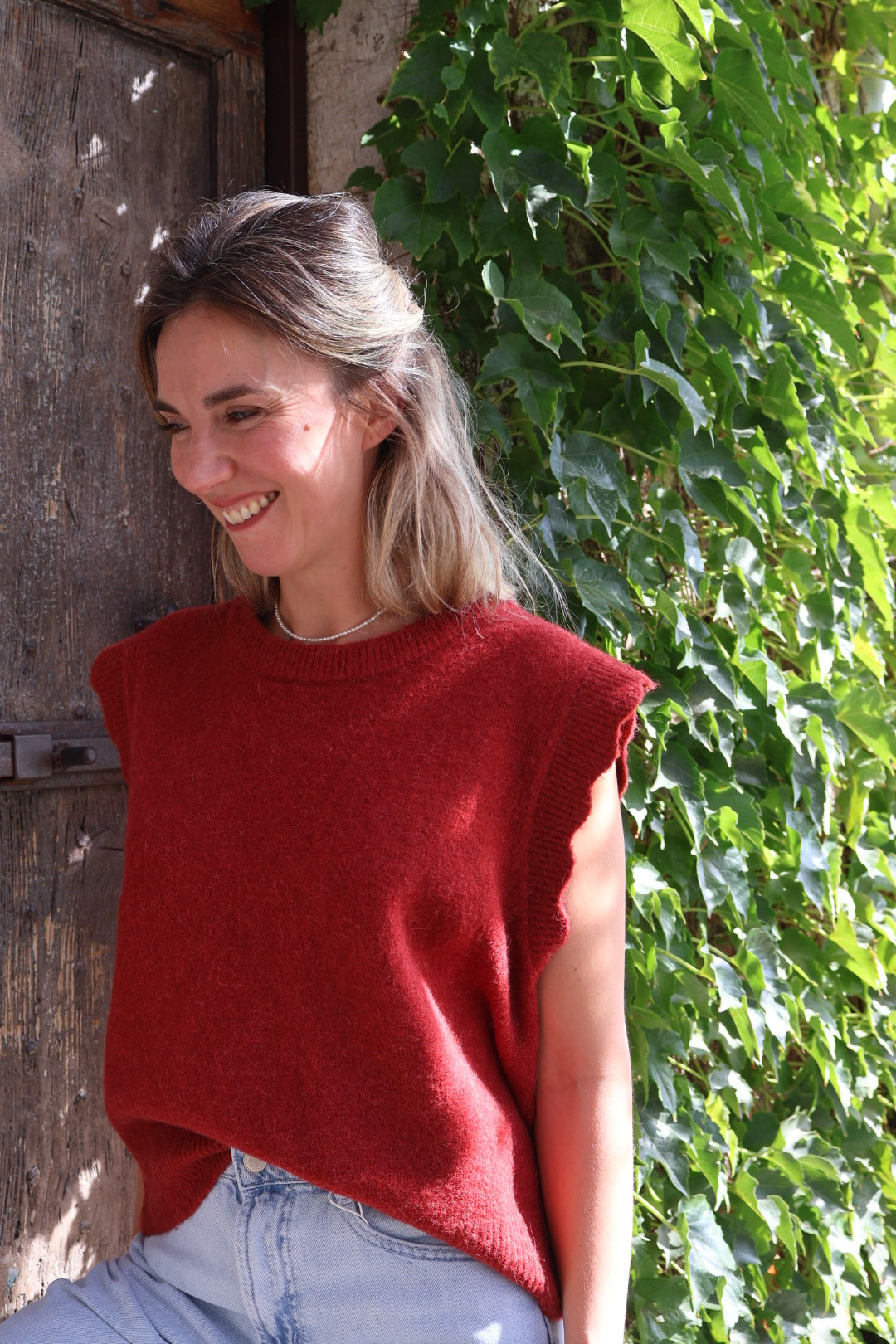 Pull sans manches